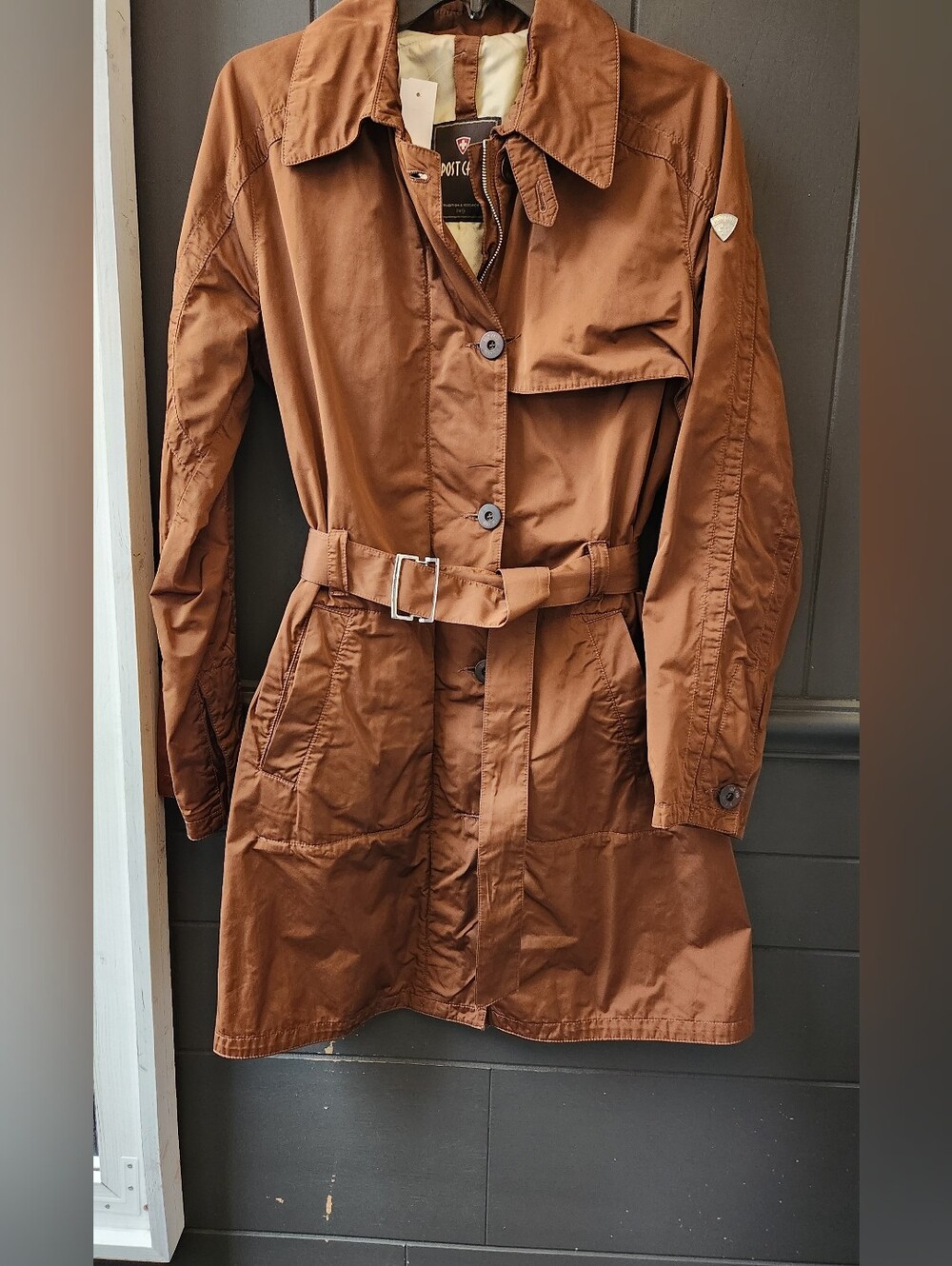 Post Card Trench Coat